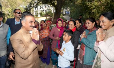 मुख्यमंत्री ने नादौन विधानसभा क्षेत्र में दी विकासात्मक परियोजनाओं की सौगात