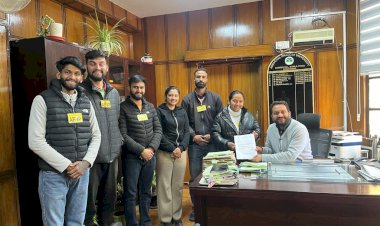 हॉस्टल की सड़कें हों ठीक, स्ट्रीट लाइटें और कैमरा जल्द लगाएं जाए :अविनाश शर्मा