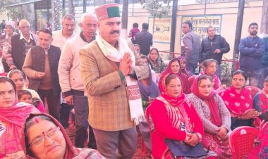 बड़सर और बिझड़ी में बनेंगे आधुनिक अस्पताल भवन :  इंद्र दत्त लखनपाल