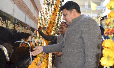 धर्मशाला क्षेत्र के लोगों को मिलेगा स्वच्छ तथा शुद्ध जल: सुधीर शर्मा