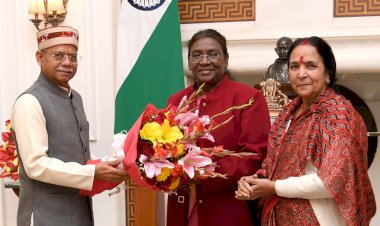 राज्यपाल ने राष्ट्रपति से मुलाकात की