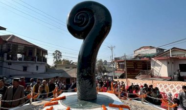 यह जान तिरंगा है...धर्मशाला में कांग्रेस के राष्ट्रीय सचिव सुधीर शर्मा ने किया सबसे ऊंचे तिरंगे का लोकार्पण