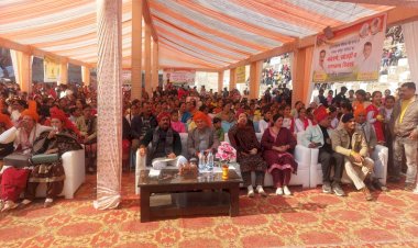 जिला स्तरीय  सज्याओपीपलू मेला समापन पर विधायक चन्द्रशेखर ने किया रक्तदान शिविर का शुभारम्भ, स्वयं भी किया रक्तदान