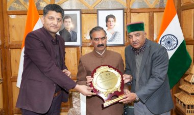 राष्ट्रीय पुरस्कार से सम्मानित होने पर मुख्यमंत्री ने राज्य सहकारी बैंक की सराहना की