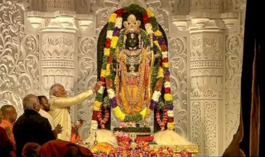 अयोध्या में प्राण प्रतिष्ठा और देवभूमि राम नाम में डूबी में