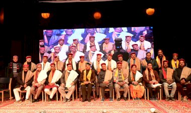 नेता प्रतिपक्ष ने संस्कार भारती द्वारा आयोजित कार्यक्रम में कारसेवकों को किया सम्मानित