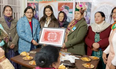 नाहन में जिला महिला कांग्रेस कमेटी सिरमौर की बैठक का आयोजन