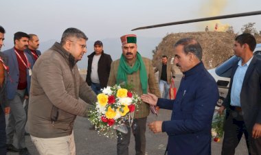 धर्मपुर पहुंचे मुख्यमंत्री, 54वें पूर्ण राज्यत्व दिवस के अवसर पर होंगे बतौर मुख्य अतिथि 