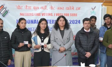 सशक्त राष्ट्र निर्माण के लिए मतदान अवश्य करें सभी नागरिक, विशेषकर युवा : उपायुक्त किन्नौर