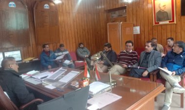 जिला में सूखे जैसी स्थिति से निपटने हेतु उपायुक्त की अध्यक्षता में समीक्षा बैठक आयोजित