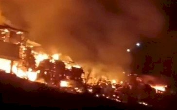 बीती रात जुब्बल के गांव परौंठी में लगी आग, हादसे में आधा दर्जन जले घर लाखों का नुकसान