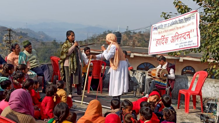 चरोट और जलाड़ी में दिया नशा निवारण का संदेश, लोक कलाकारों ने गीत-संगीत और लघु नाटक से बताए नशे के दुष्प्रभाव