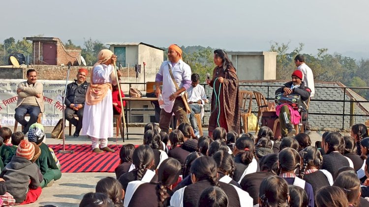 जौड़े अंब और अमलैहड़ के स्कूलों में दिया नशा निवारण का संदेश