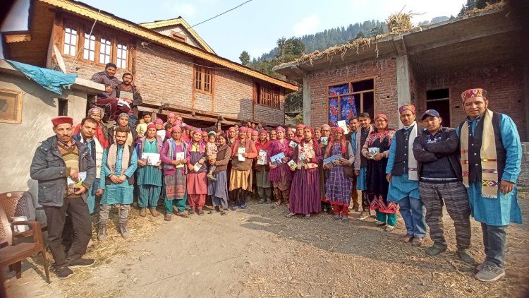 सूचना एवं जनसंपर्क विभाग द्वारा सरकार की जनकल्याणकारी योजनाओं पर जन जागरूकता अभियान