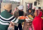दशमेश रोटी बैंक ने आज 60 जरूरतमन्द परिवारों को बांटा  निःशुल्क   राशन