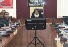 निर्वाचन से जुड़े सहायक रिटनिंग  अधिकारियों व  स्तरीय नोडल अधिकारियों के लिए दो दिवसीय  कार्यशाला की उपायुक्त ने की अध्यक्षता