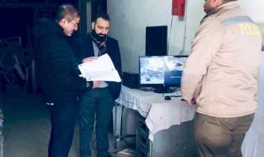 उपायुक्त किन्नौर ने लोकसभा चुनाव से पूर्व स्ट्रांग रूम का निरीक्षण किया