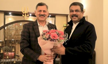 राजेश धर्माणी ने केंद्रीय शिक्षा मंत्री से भेंट कर हिमाचल में भारतीय विज्ञान शिक्षा और अनुसंधान संस्थान स्थापित करने का किया आग्रह