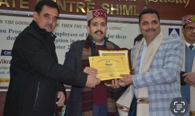 इंजीनियर आलोक जनवेजा हुए सम्मानित, आपदा के दौरान बेहतरीन  कार्य करने के लिए सरकार ने नवाजा