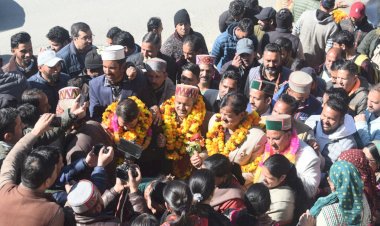 मुख्य संसदीय सचिव संसदीय सचिव ने  मणिकर्ण घाटी में 70 लख रुपए की लागत से निर्मित सामुदायिक भवन छिंजरा का लोकार्पण किया