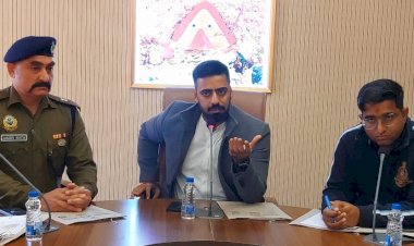 माता श्री चिंतपूर्णी महोत्सव के आयोजन को लेकर उपायुक्त ने की अधिकारियों के साथ आवश्यक बैठक