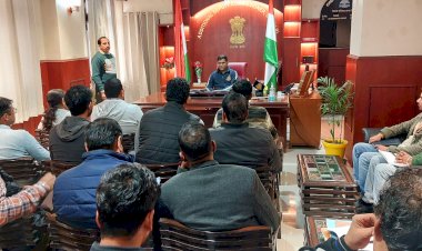 ऊना में राईट आफ वे पॉलिसी 2021 से संबंधित संयुक्त समन्वय समिति की बैठक आयोजित