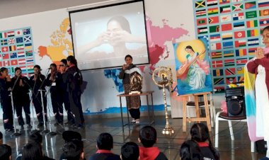 अरिहंत इंटरनेशनल स्कूल के प्रांगण में छाया हर्षोल्लास I