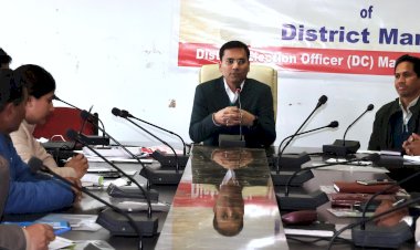 चुनाव प्रक्रिया के सही संचालन में मास्टर ट्रेनर्स की अहम भूमिका, मास्टर ट्रेनर्स को प्रशिक्षित करने के लिए आयोजित प्रशिक्षण शिविर में बोले एडीसी रोहित राठौर