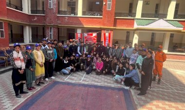 14वी बटालियन राष्ट्रीय आपदा मोचन बल की टीम ने राजकीय महाविद्यालय, राजगढ़ में किया आपदाओं पर सामुदायिक जागरूकता कार्यक्रम