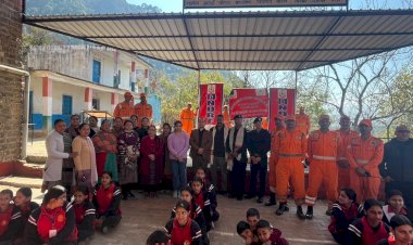 14वी बटालियन राष्ट्रीय आपदा मोचन बल की टीम ने नारग में किया आपदाओं पर सामुदायिक जागरूकता कार्यक्रम