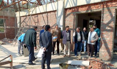 सीएम ऑफिस की क्वालिटी कंट्रोल टीम ने नादौन में किया निर्माण कार्यों का निरीक्षण