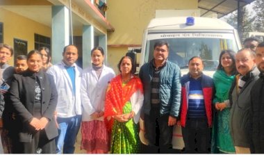 घरेच में आयोजित किया गया निशुल्क स्वास्थ्य व दंत चिकित्सा शिविर