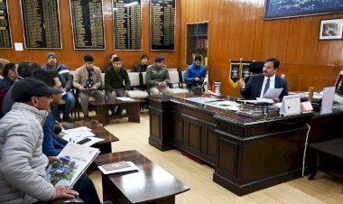 एशियाई राफ्टिंग प्रतियोगिता के संदर्भ में उपायुक्त की अध्यक्षता में बैठक आयोजित