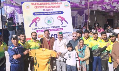 विधायक इंद्र दत्त लखनपाल ने किया क्रिकेट प्रतियोगिता का शुभारंभ, बजट में खिलाड़ियों के लिए कई बड़ी घोषणाएं की हैं मुख्यमंत्री ने