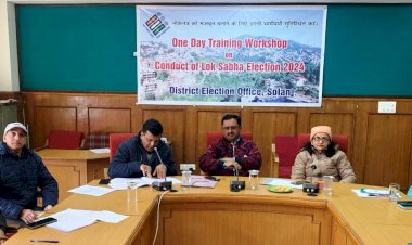 अतिरिक्त व्यय पर्यवेक्षकों के लिए कार्यशाला आयोजित