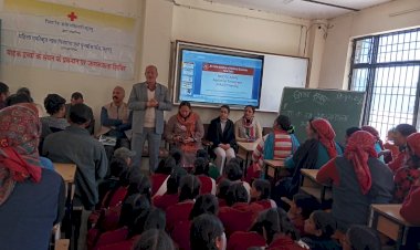 एकीकृत नशा निवारण एवं पुनर्वास केंद्र द्वारा राजकीय वरिष्ठ माध्यमिक पाठशाला खल्याणी में जागरूकता शिविर का आयोजन