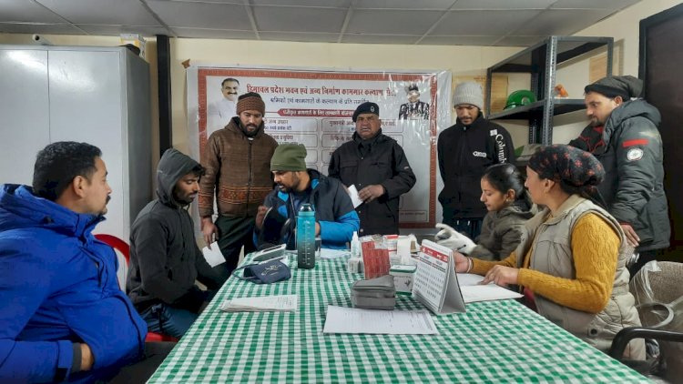 हिमाचल प्रदेश भवन एवं अन्य निर्माण कामगार कल्याण बोर्ड ने किया जागरूकता शिविर का आयोजन