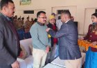 सरस्वती नगर महाविद्यालय में युवाओं को मतदान के प्रति किया गया जागरूक