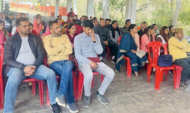 जाइका वानिकी परियोजना की कार्यशाला में एपीडी डीके विज दिए टिप्स