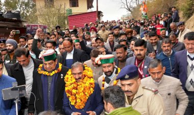 मुख्यमंत्री ने कसौली विधानसभा क्षेत्र में 88.78 करोड़ रुपये की 13 विकास परियोजनाओं के लोकार्पण एवं शिलान्यास किए