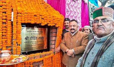 शिक्षा मंत्री ने जुब्बल नावर कोटखाई विस क्षेत्र में किए 07 करोड़ के उद्घाटन व शिलान्यास