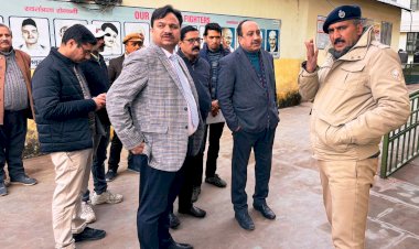शिमला : जिला निर्वाचन अधिकारी ने मतगणना केंद्र का दौरा कर व्यवस्थाओं का लिया जायजा