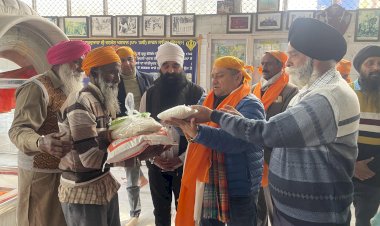 गरीब जरूरतमंद लोगों के लिए बेहतरीन कार्य कर रहा दशमेश रोटी बैंक :- विनय कुमार