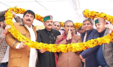 मुख्यमंत्री ने नेरवा में 73.43 करोड़ रुपये की विकास परियोजनाओं के लोकार्पण एवं शिलान्यास किए