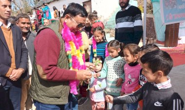 बागवानी मंत्री  ने एचपी शिवा प्रोजेक्ट के तहत मंडी जिला के खगराओं व धन्योट में किया  परियोजना का शुभारंभ