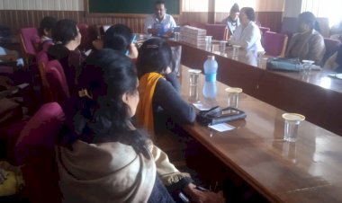 सघन दस्त एवं निमोनिया नियंत्रण पखवाड़े के लिए प्रशिक्षण सत्र