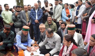 ग्रामीण विकास मंत्री ने कुसुंपटी विस क्षेत्र में किए करोड़ों के शिलान्यास एवं लोकार्पण