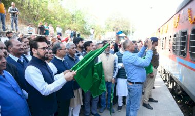 मोदी सरकार के 10 वर्षों में हिमाचल में रेल नेटवर्क का हुआ बड़ा विस्तार: अनुराग ठाकुर