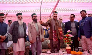 लोकनिर्माण मंत्री ने संदोआ से लगभग 16 करोड़ों रुपए की विकास योजनाओं के किए उद्घाटन व शिलान्यास