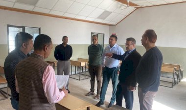 जिला निर्वाचन अधिकारी ने डिग्री कॉलेज में 4 जून 2024 को होने वाली मतगणना के दृष्टिगत स्ट्रांग रूमों के सुरक्षा प्रबंधों का  जायजा लिया